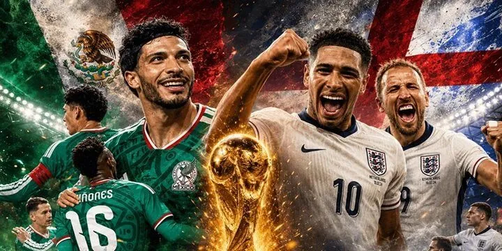 Nhìn lại lịch sử đối đầu của Mexico vs Anh