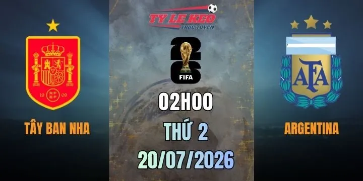 Kèo nhà cái Tây Ban Nha vs Argentina