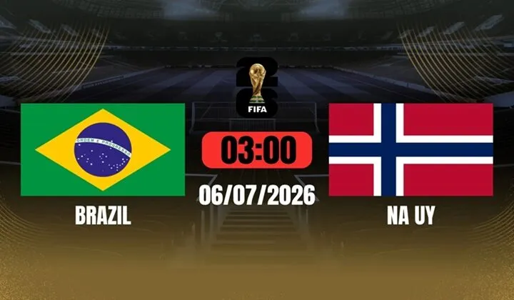 Dự đoán tỷ số trận đấu giữa Brazil vs Na Uy