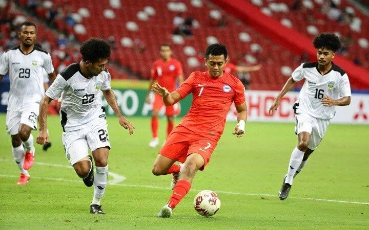 Nhận định trận đấu giữa Singapore vs Đông Timor