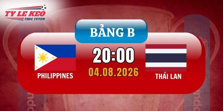 Kèo nhà cái Philippines vs Thái Lan